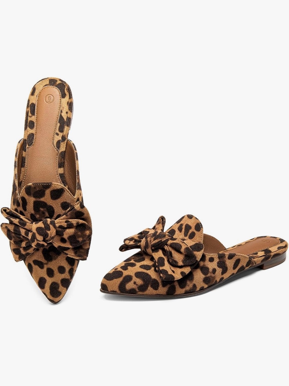 Rilista Mules Slip On Comfortable Pointed Toe Size 8 EUC